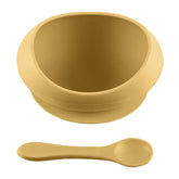 Silicone Baby Feeding Bowl with Suction + Spoon - Mari Kali Stores Cyprus